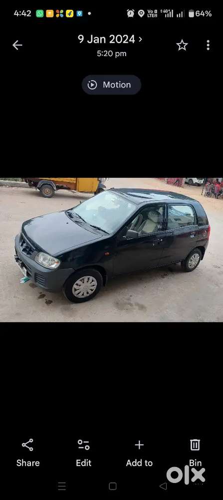Maruti Suzuki Alto 800 2010 Petrol 36000 Km Driven