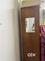 Two Heavy ply wood wardrobe