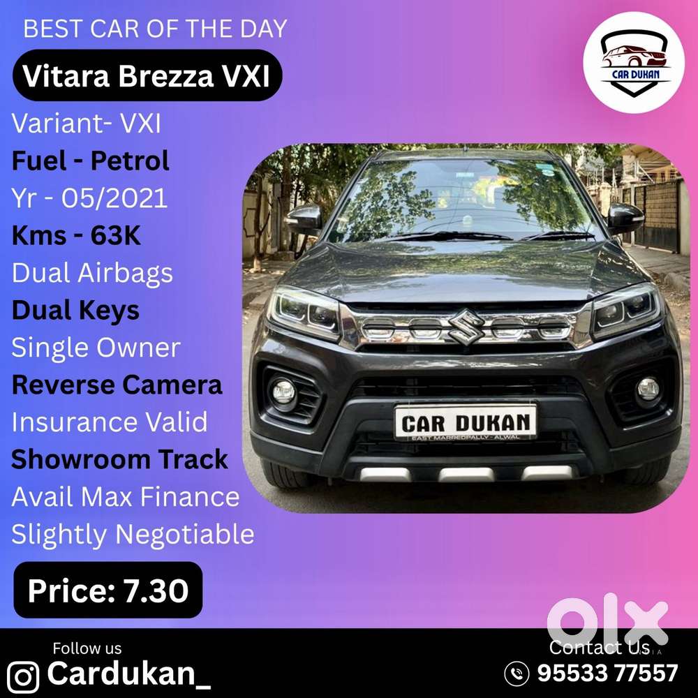 Maruti Suzuki Vitara Brezza 1.5 Vxi, 2021, Petrol