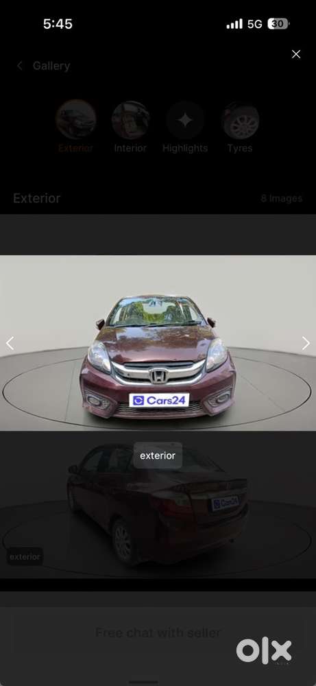 Honda Amaze Petrol 2016