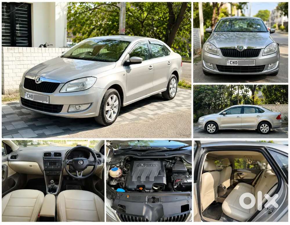 Skoda Rapid 1.6 Diesel  1st Owner  Chandigarh  Mint Condition Beast