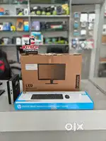 HP Tiny Desktop Set  19″ Lenovo Monitor  Office Ready