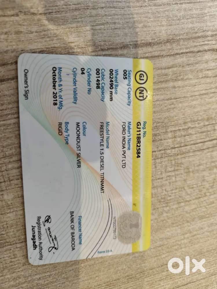 Ford Freestyle Diesel 2018