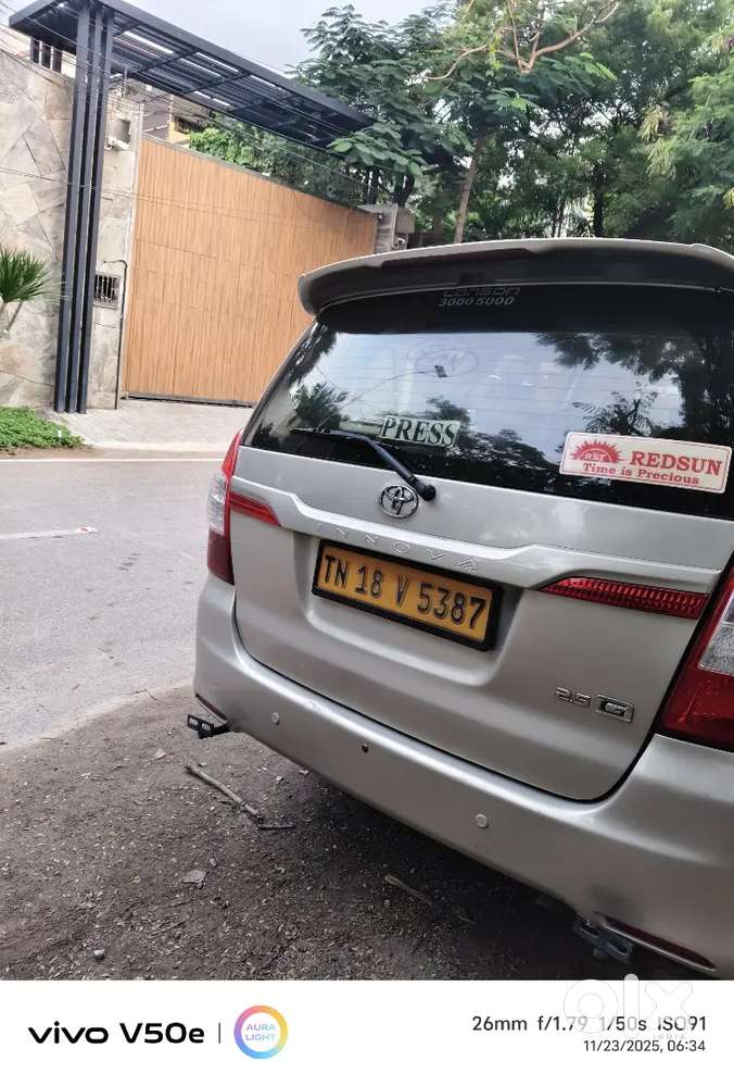 Toyota Innova 2013 Diesel 389000 Km Driven