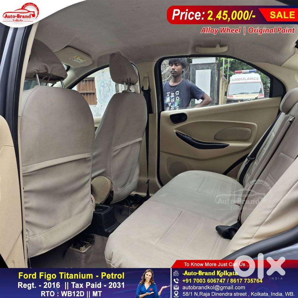 Ford Figo Aspire 1.2 Ti-vct Trend, 2016, Petrol