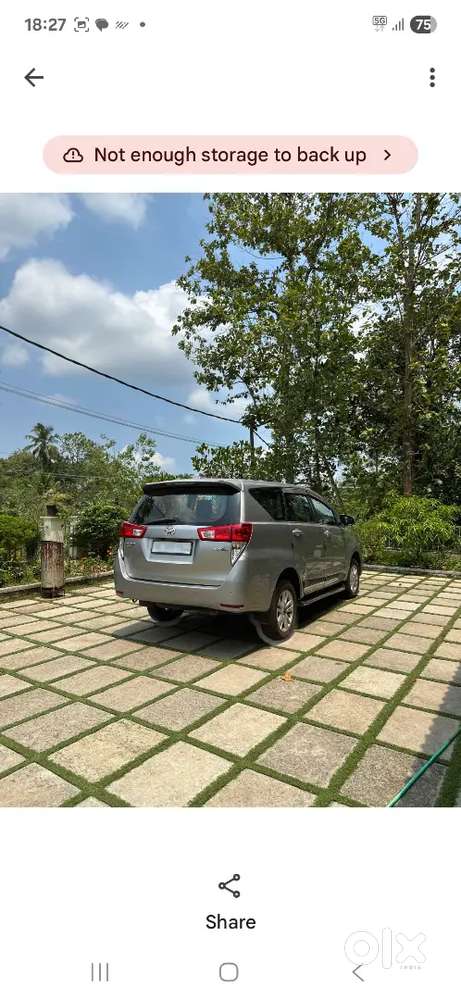 Toyota Innova Crysta 2019 Diesel 97000 Km Driven