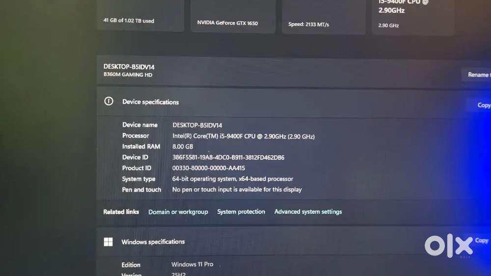 Gaming pc coustom built