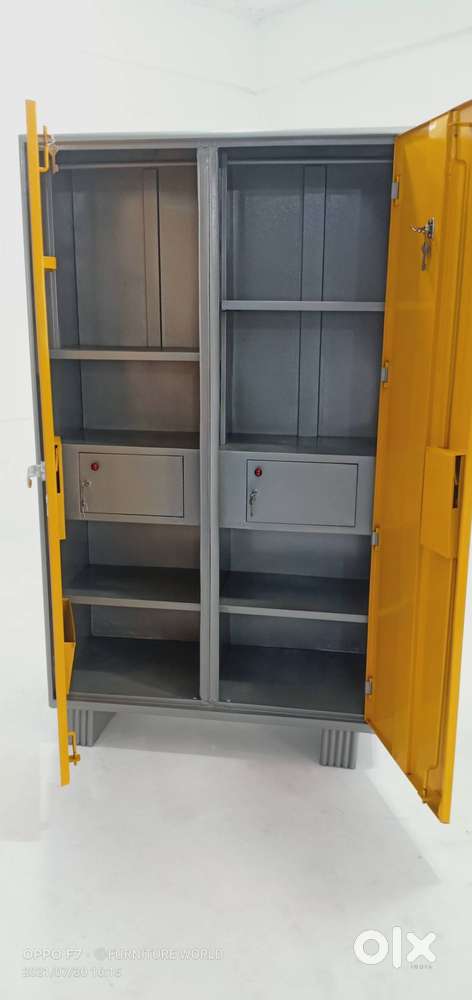 Brand new metal double door Steel almirah or Metal Wardrobe