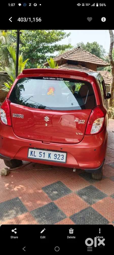 Maruti Suzuki Alto 800 2018