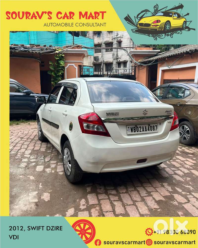 Maruti Suzuki Swift Dzire Vdi, 2012, Diesel