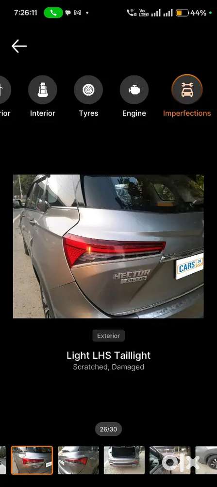 Mg Hector Plus 2020 Petrol Well Maintained