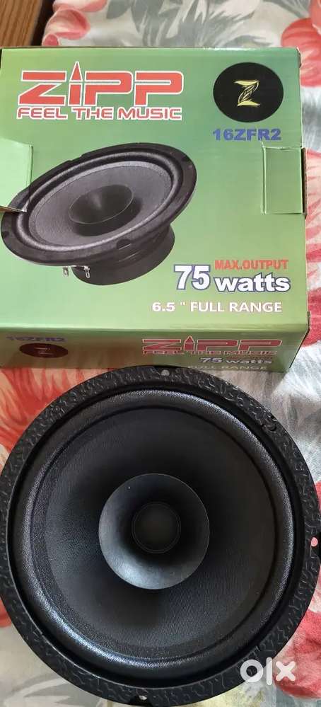 Zipp 6 Inch Full range 40 wats RMS 75 watts peak combo 2 pair