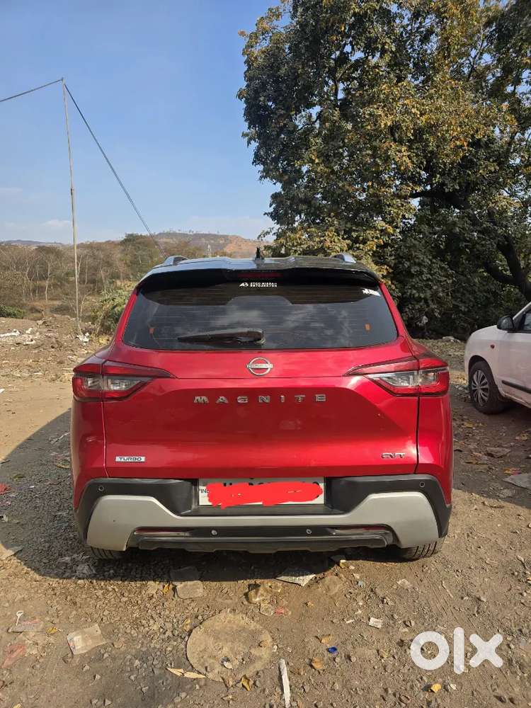 Nissan Magnite Cvt Turbo 2022 Red Dual Tone Excellent Condition