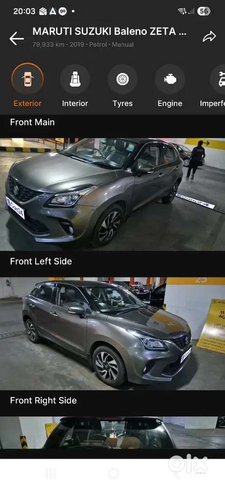 Maruti Suzuki Baleno 2019 Petrol Well Maintained