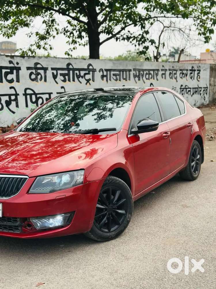 Skoda Octavia Eleganceat 2.0 Tdi Diesel Riv Red Colour