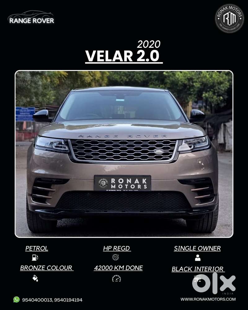 Land Rover Range Velar P250 R-dynamic Se, 2020, Petrol