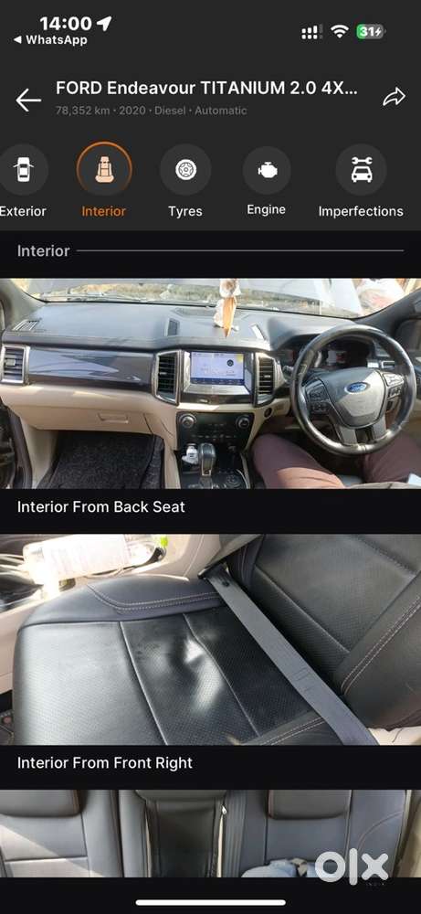 Ford Endeavour Titanium 2020