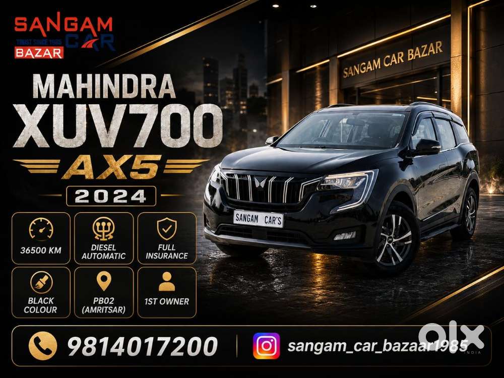 Mahindra Xuv700 2.2 Ax 5 Diesel At 7 Str, 2024, Diesel