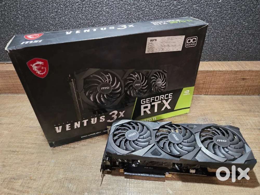 MSI GeForce RTX 3070 Ti Ventus 3X 8G OC Graphic Card (Pre-owned)