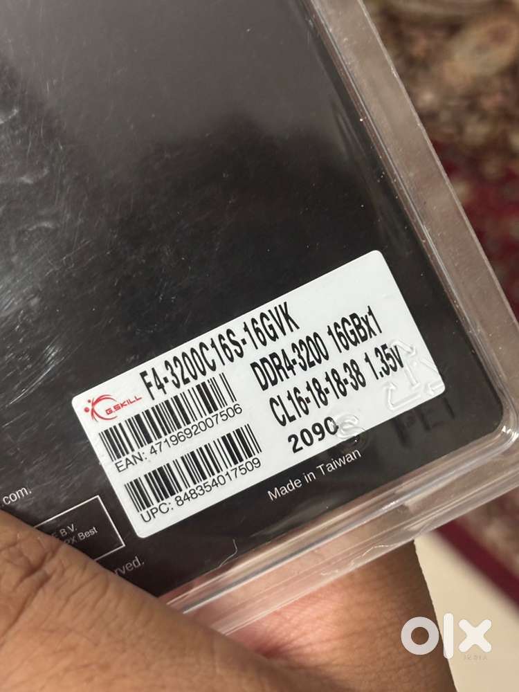 G-skill 32GB ddr4 ram 2 stick of 16GB 3200 mhz