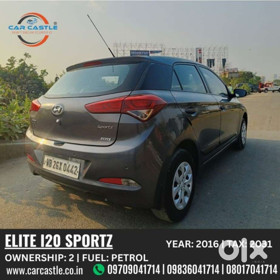 Hyundai Elite I20 Sportz (o) 1.2, 2016, Petrol