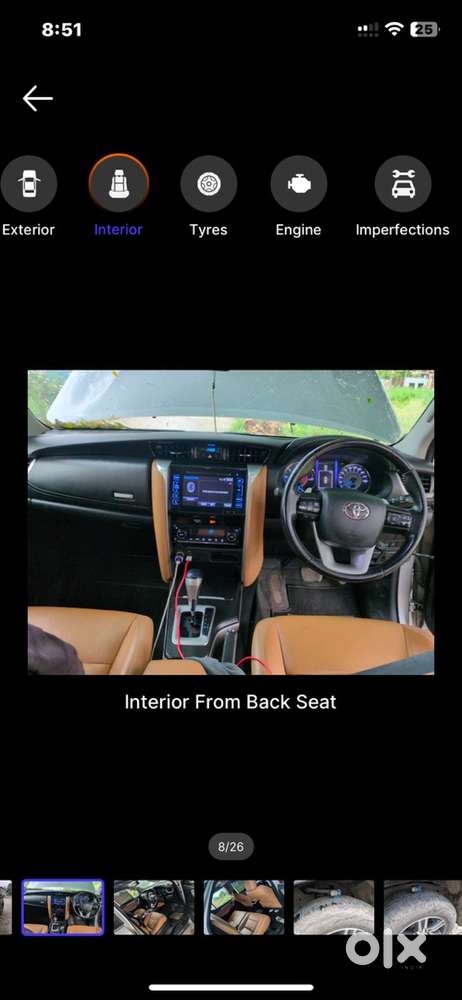 2018 Toyota Fortuner Diesel Automatic 7000 Vip Number