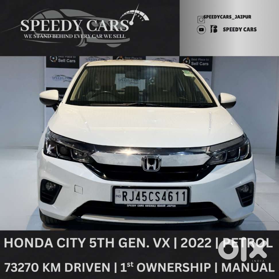 Honda City Vx Petrol Mt, 2022, Petrol