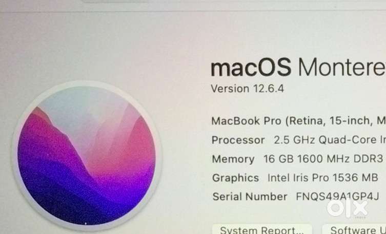 Apple Mac book pro