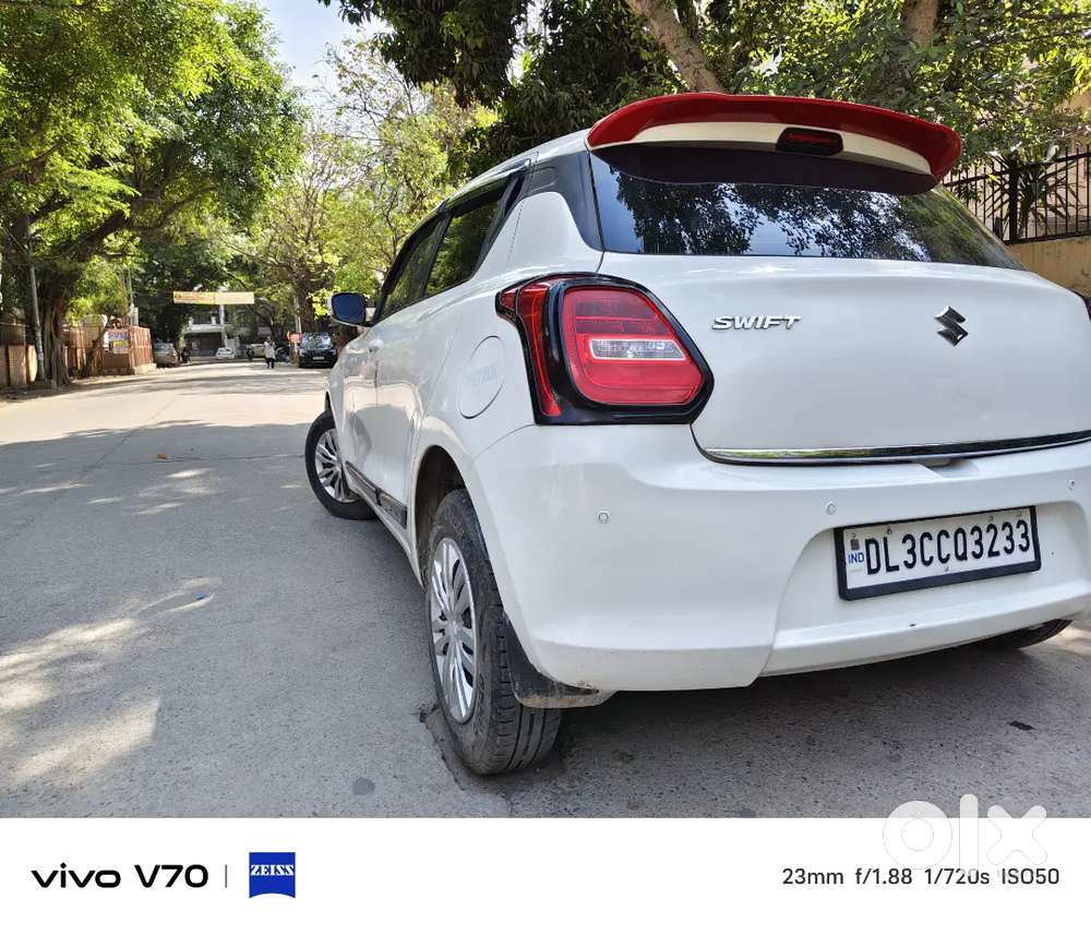Maruti Suzuki Swift 2019 Cng 1 Owner Full Insurance White Colour