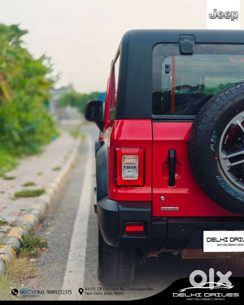 Mahindra Thar Lx P At 4wd 4s Ht, 2023, Petrol