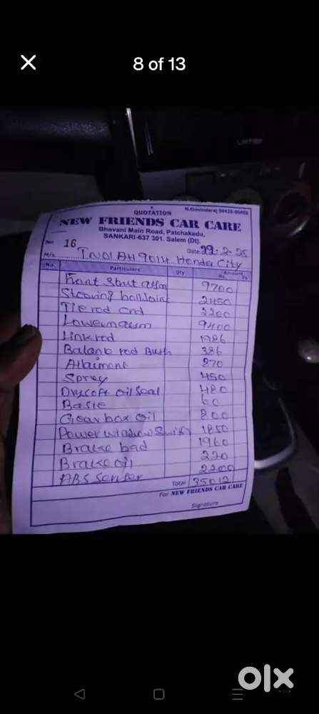 Honda City 2009 Petrol Manual