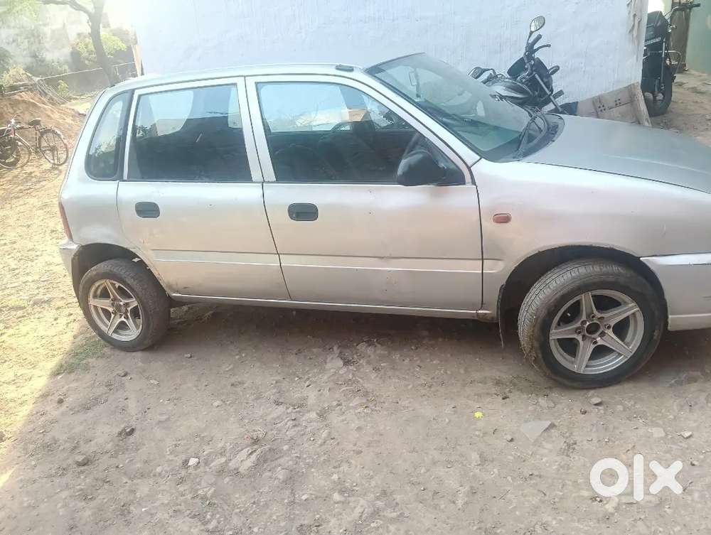 Maruti Zen Silver Colour -ch01number