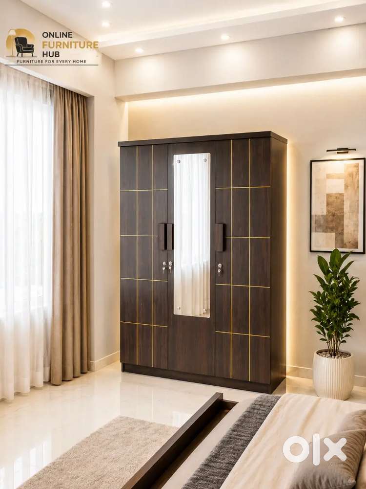 Brand new 3 door cupboard direct factory outlet