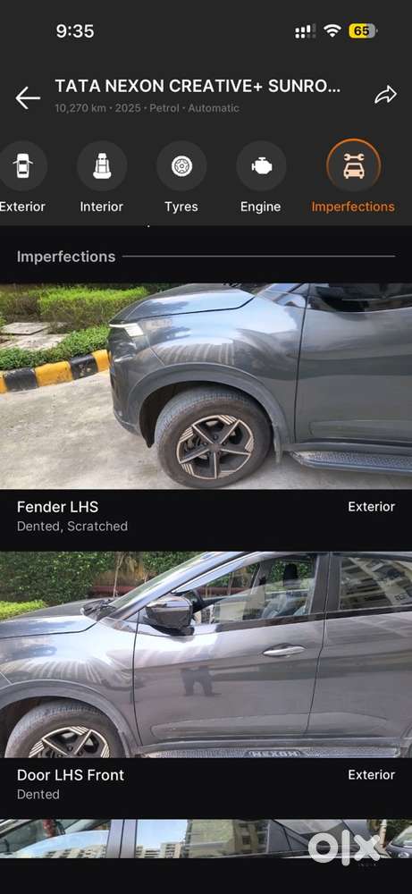 Tata Nexon Creative Plus (s) Amt Petrol Automatic 2025