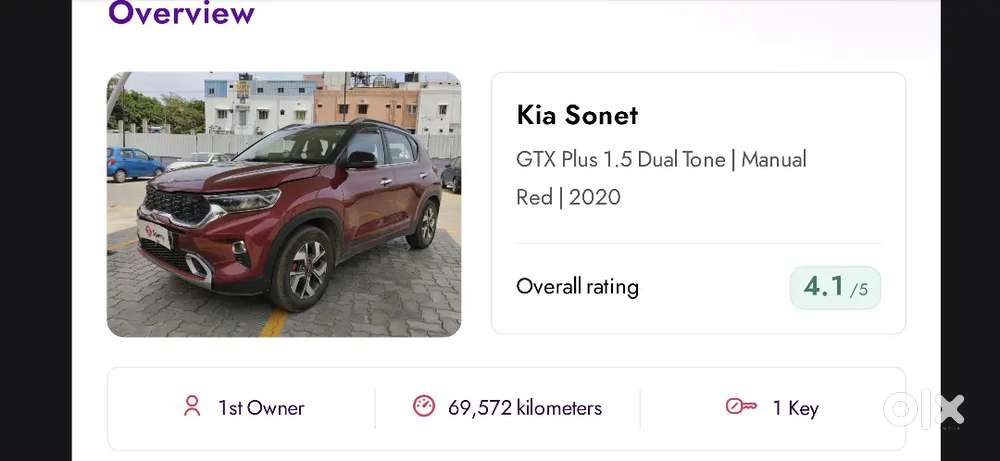 Kia Sonet 1.5 Gtx Plus 2020