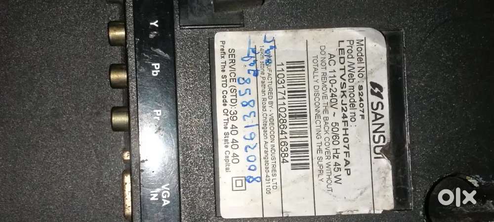 Sansui 24 Inch LED TV Fully Working