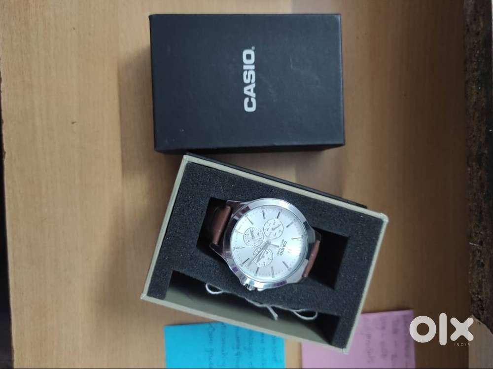 CASIO Analog White Dial Men's Watch (MTP-V300L-7AUDF, A1177, Silver)