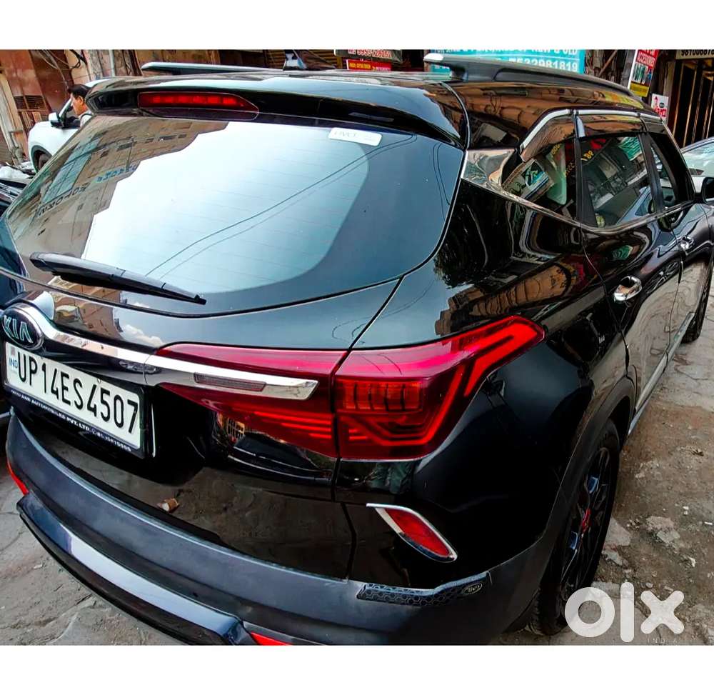 Kia Seltos 2021 Model / 1.5 Htx Ivt Petrol Anniversary Edition / Black