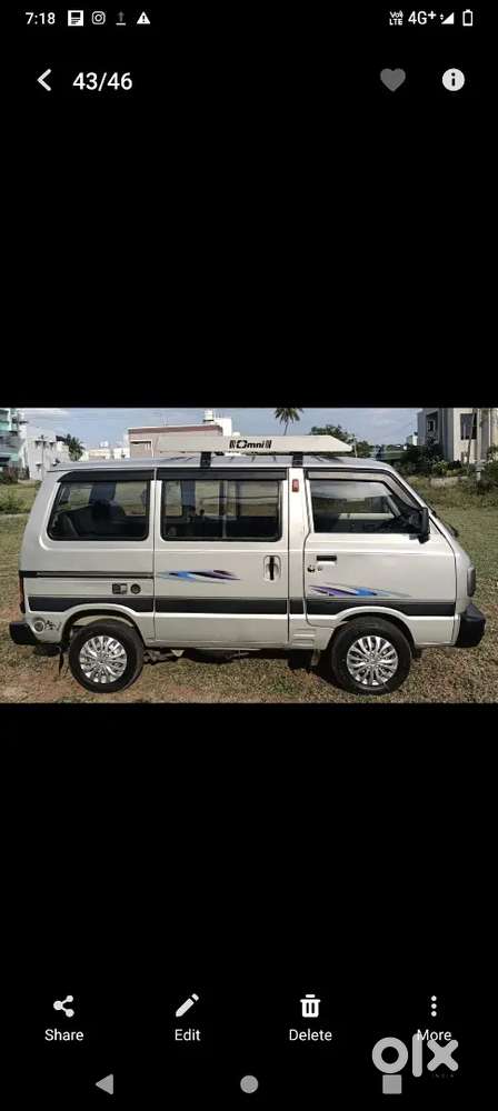 Maruthi Suzuki Omni Eight Seeter Book Paper Current