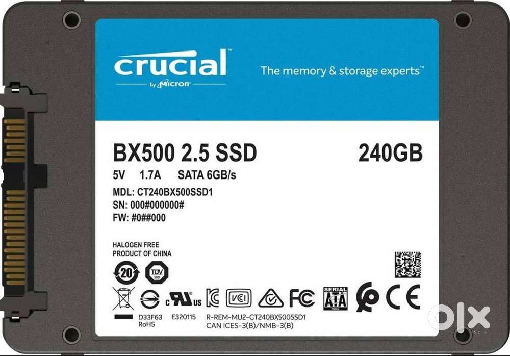 CRUCIAL 240GB SSD, HP ELITEDESK 800G2 SFF IN GOOD CONDITION