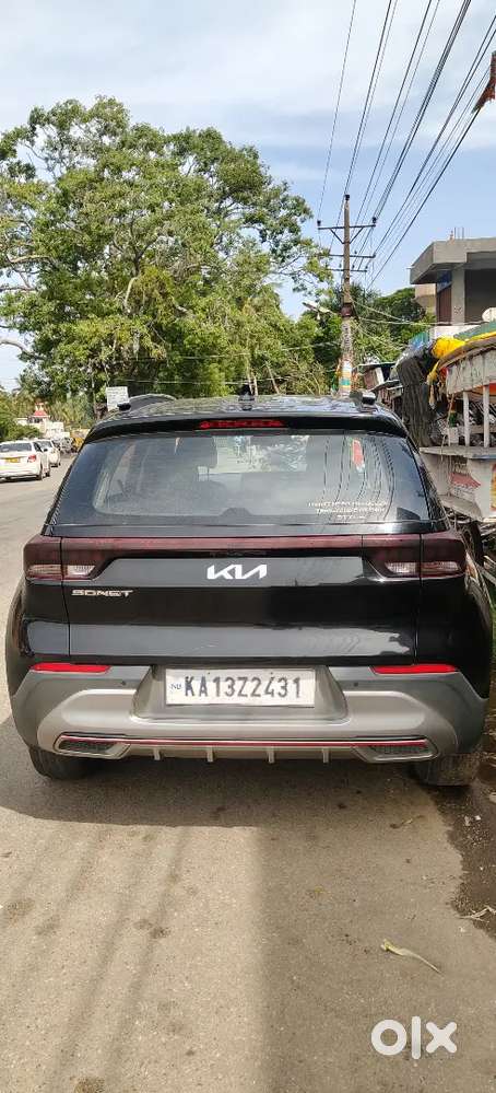 Black Kia Sonet 1.5 Htx 2021 Diesel Manual