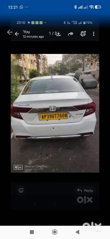 Honda Amaze Elite 2024 Taxi Vichle