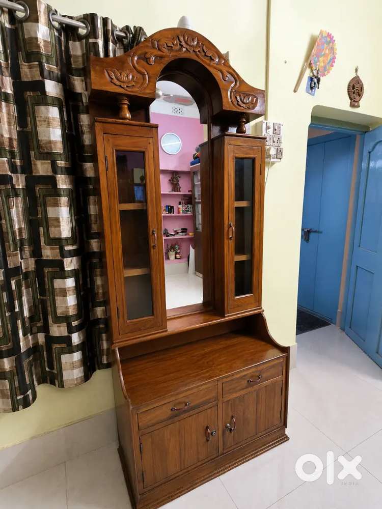 Premium CP Segun Wood Wooden Dressing Unit(One Year )