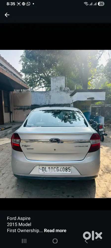 Ford Figo Aspire 2015 Petrol Well Maintained