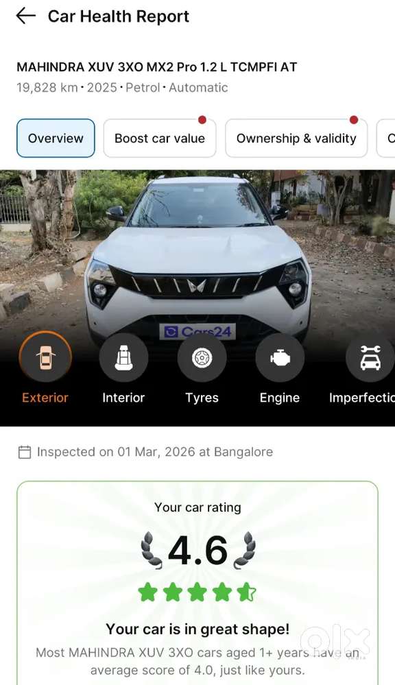 Mahindra Xuv 3xo 2025 Petrol 19700 Km Driven