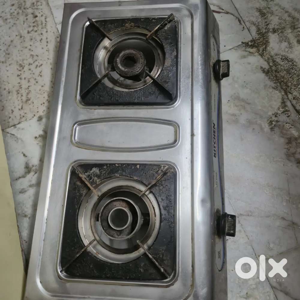 Gas stove without one burner