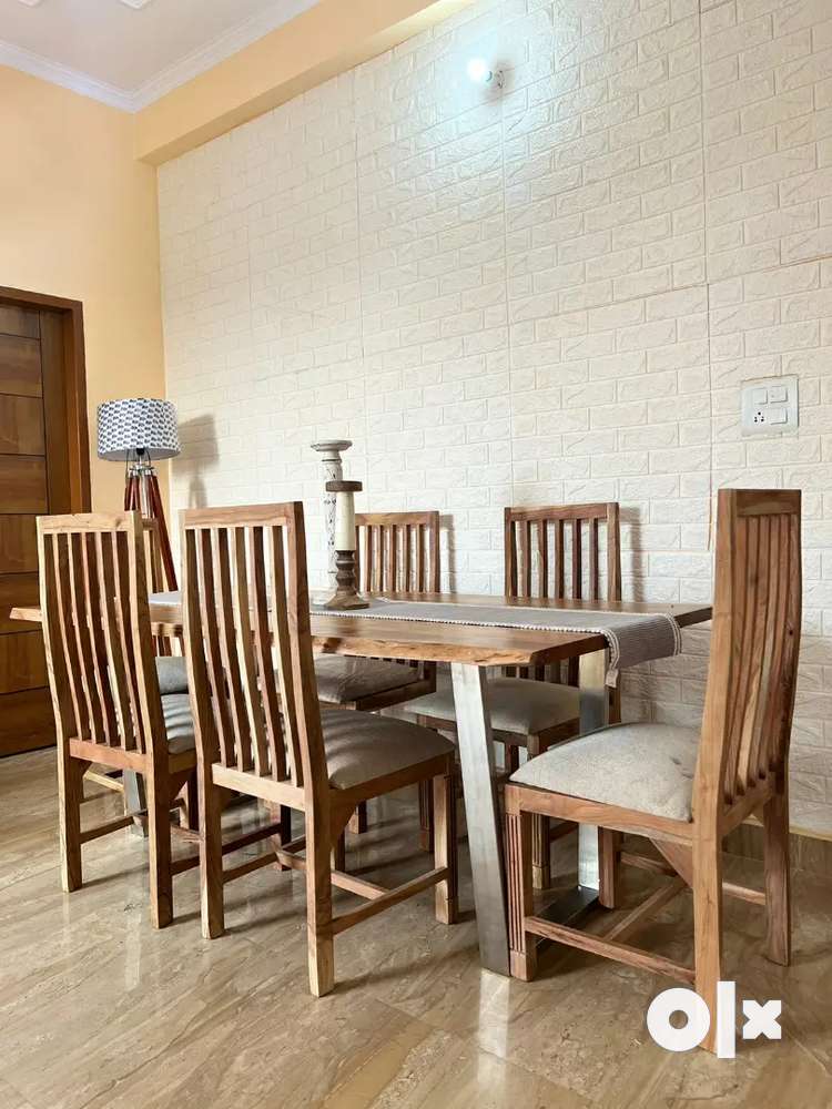 Fabindia dining table on sale and chairs