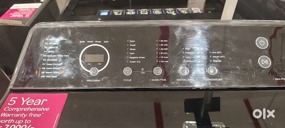 Automatic washing machine new