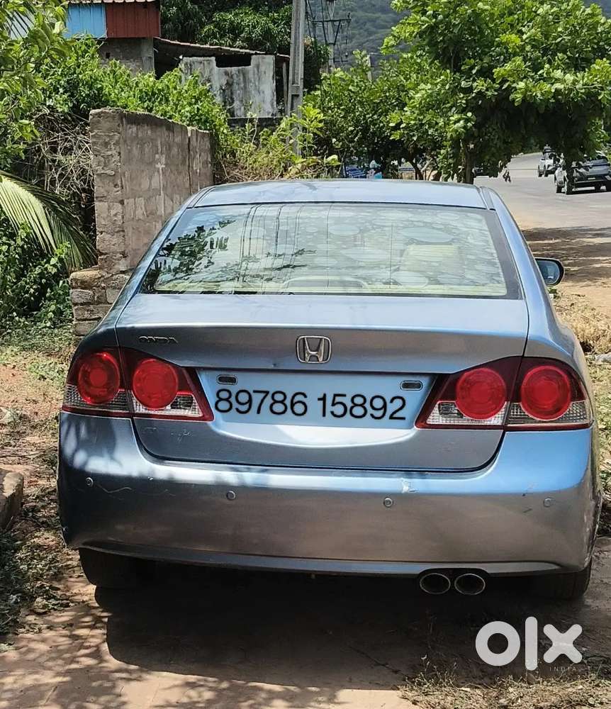 Honda Civic Sedan, Light Blue Metallic