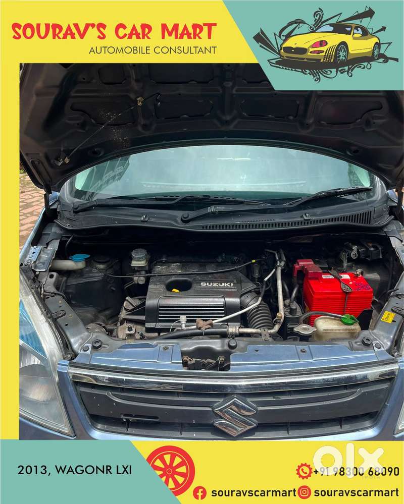 Maruti Suzuki Wagon R Lxi, 2013, Petrol